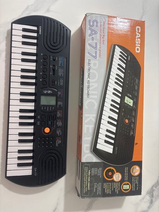 Piano, órgano o teclado Electrónico Casio SA-77