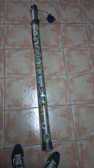 Tubo Rígido para Cañas de Pescar