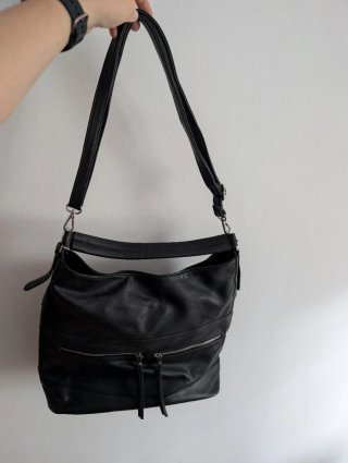 Bolso de hombro negro