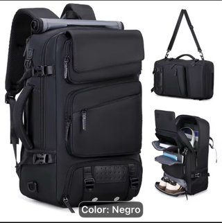 Mochila de Viaje Negra