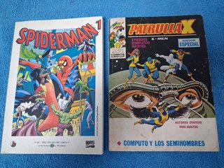 CÓMICS MARVEL SPIDERMAN Y PATRULLA X