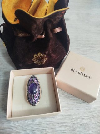 Anillo Bohemme de Plata y Oro