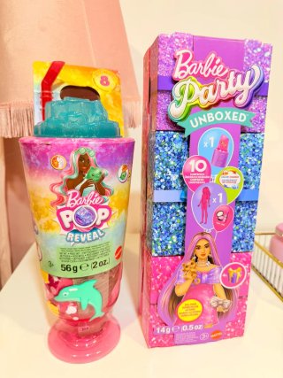 Pack 2 Muñecas Barbie Party y Pop Reveal