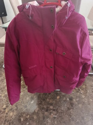 Chaquetón de nieve morado