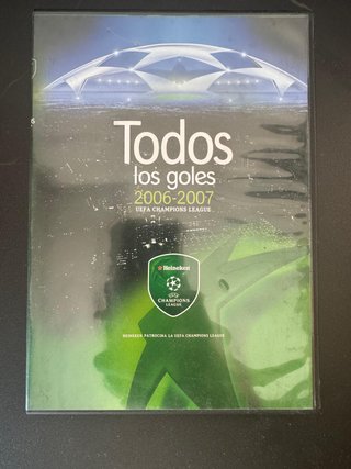 DVD Tutti i gol della Champions League 06/07