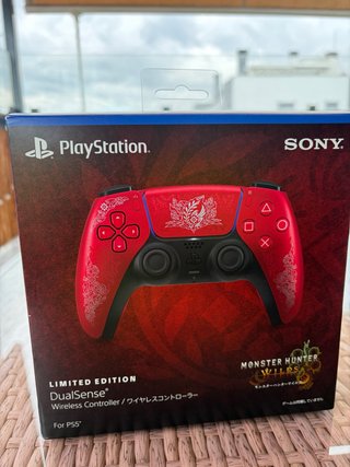 Mando PS5 DualSense Monster Hunter Wilds 🇯🇵