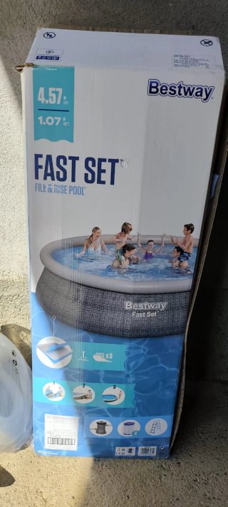 Piscina Bestway Fast Set 4.57m