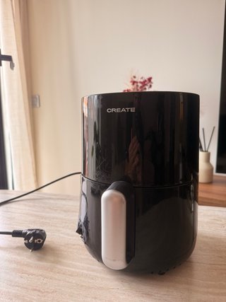 Freidora de Aire CREATE 1,5L Negra