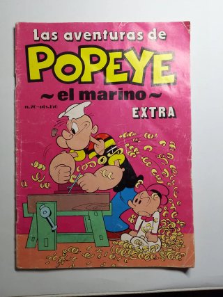 Las aventuras de Popeye el Marino. Extra n°20