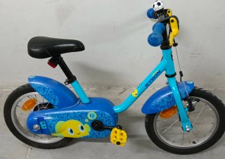 Bicicleta Infantil Btwin Azul