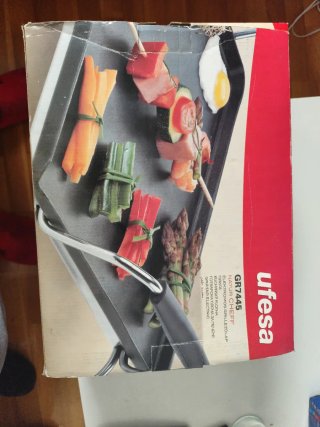 Plancha de cocina Ufesa GR7445 Natur Cheff