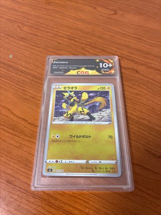 Cromo Pokémon Zeraora Graduado CGG 10+