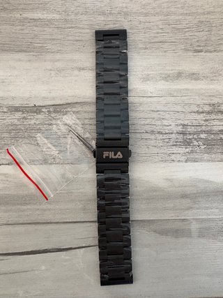Correa de Reloj Fila Negra