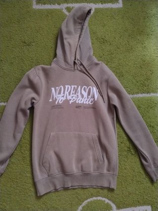 Sudadera con capucha verde