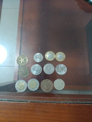 Colección de 11 Monedas Variadas