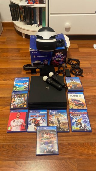 Pack PS4 Pro + PlayStation VR + 9 Juegos