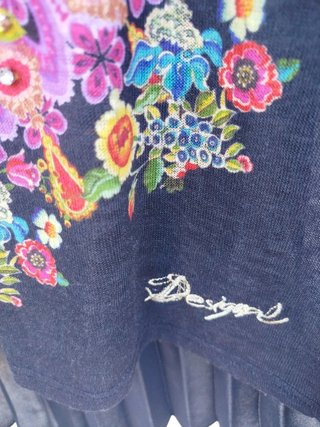 Blusa Desigual con estampado floral
