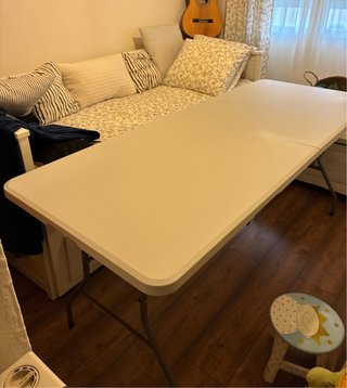 Mesa Plegable Blanca