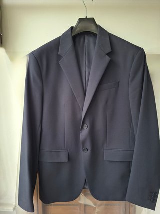 Americana ZARA Hombre NUEVA Azul Oscuro Talla 50