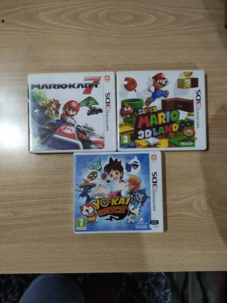 Lote 3 Juegos Nintendo 3DS