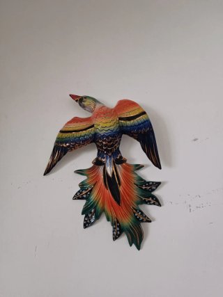 Pájaro Decorativo de Cerámica. 35×23