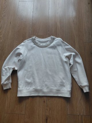 Sudadera Giambattista Valli Blanca