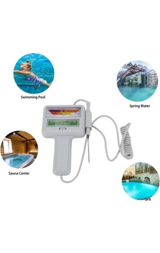 Medidor Analógico de pH y Cloro para Piscina