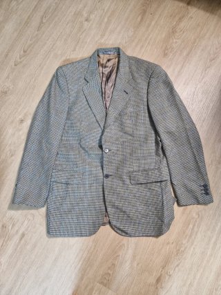 Chaqueta de traje verde Dustin