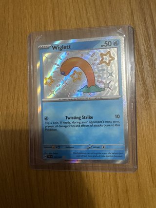 Carta Pokémon Wiglett Shiny