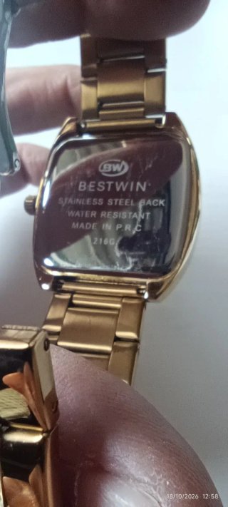 Reloj de Pulsera Dorado Bestwin