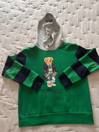 Sudadera Ralph Lauren Polo Bear Verde