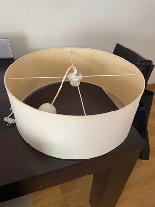 Lámpara de techo beige