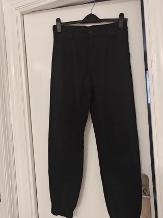 Pantalon vaquero elástico tobillo