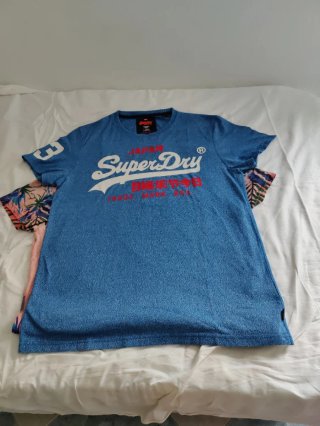 Camiseta Superdry Azul