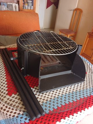 Barbacoa Metálica Portátil
