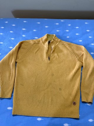Jersey de punto amarillo