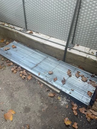 Rejas de seguridad tipo tijera
