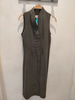 Vestido Armani Collezioni Gris