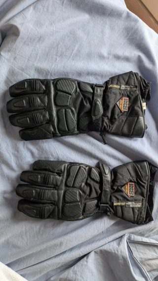 Guantes de Moto IXS Gore-Tex.