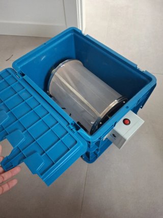 Máquina extractora de resina