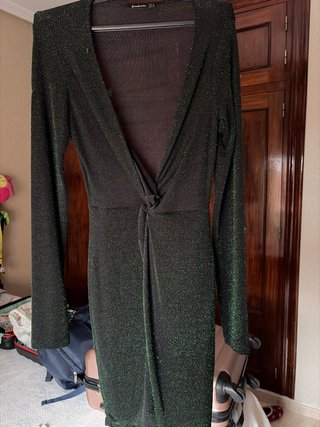 Vestido manga larga Stradivarius