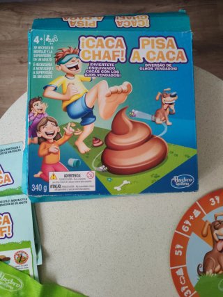 Juego de mesa ¡Caca Chaf! (Hasbro Gaming)