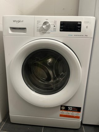 Lavadora Whirlpool 8kg Blanca