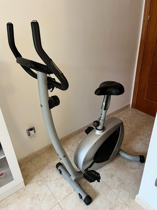 Bicicleta Estática Gris