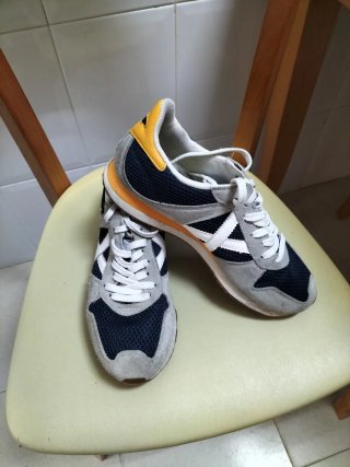 Playeras Deportivas Azul y Gris