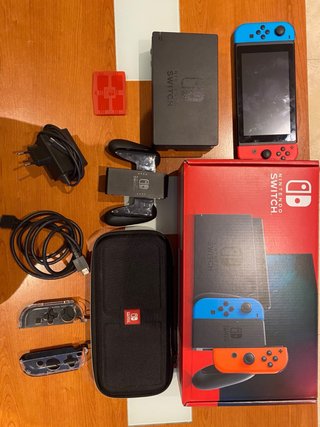 Nintendo Switch con accesorios