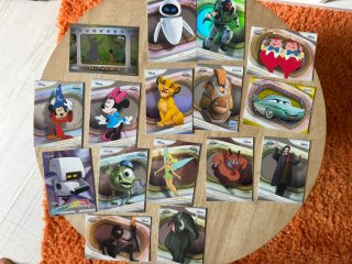 Cartas Topps Chrome Disney