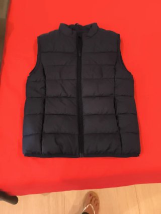 Chaleco Acolchado Azul Marino para Niño