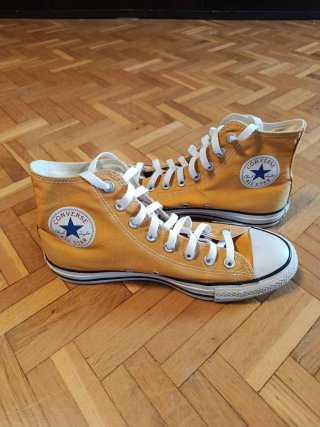 Zapatillas Converse Altas Amarillas