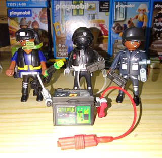 Lote Playmobil Policía de Élite
